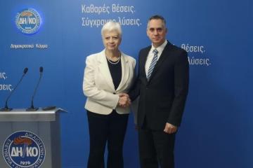 ΔΗΚΟ και Αλληλεγγύη ανακοίνωσαν επίσημα τη συνεργασία τους στις Ευρωεκλογές.