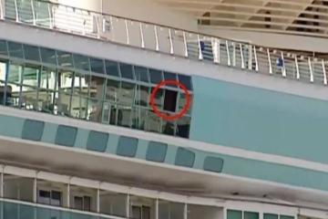 Άφησε το μωρό στην άκρη του παραθύρου και έπεσε από τον 11ο όροφο κρουαζιερόπλοιου