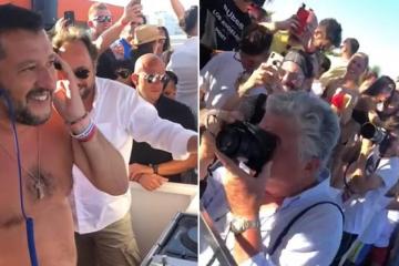 Άφησε για λίγο τα κουστούμια και τη θέση του και πάρταρε σε πρόσφατο φεστιβάλ, όπου εκτέλεσε και χρέη Dj.