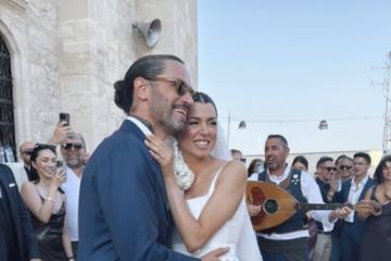 Παντρεύτηκε η Κλέλια Γιασεμίδου και ο Πέτρος Αθανασίου - Τα πρώτα εντυπωσιακά στιγμιότυπα 