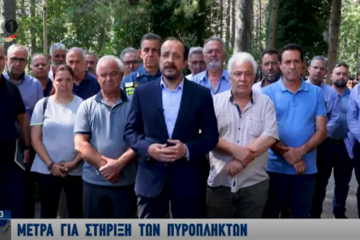 Φωτιά Λεμεσός/Διάγγελμα ΠτΔ: "Εκ μέρους της Πολιτείας απολογούμαι" (Μέτρα στήριξης)