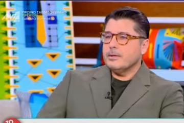 Λάμπρος Κωνσταντάρας: «Έμαθα για τον θάνατο του πατέρα μου από τηλεφώνημα…» - Συγκινήθηκε on air (Βίντεο)