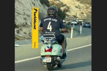 Με μοτοσυκλέτα...και Νταβίντ Λουίζ στο "Αλφαμέγα"!