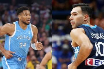 Με Γιάννη και Σλούκα η προεπιλογή για το Eurobasket