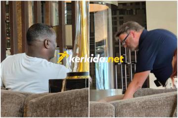 (ΦΩΤΟΣ Kerkida) Craig και Heskey στη Λεμεσό