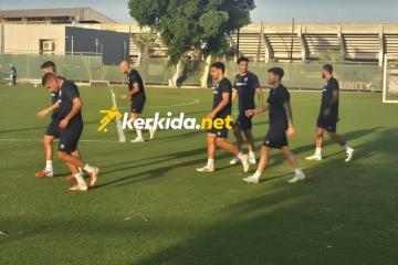 (Φώτος Kerkida) Η προπόνηση της Εθνικής μας 