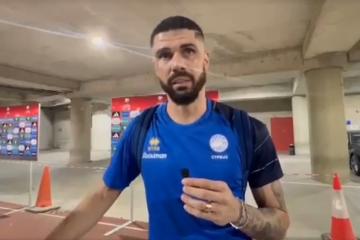 "Είμαι πολύ χαρούμενος που είμαι εδώ - Για μένα είναι μια εξαιρετική ευκαιρία" (Βίντεο)