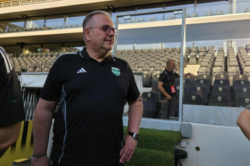 O Παύλος στην ΟΠΑΠ Αρένα...