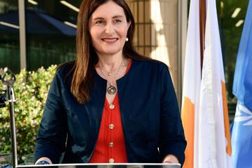 Τα πλεονεκτήματα του κυπριακού νηολογίου παρουσίασε η Χατζημανώλη στο Λονδίνο