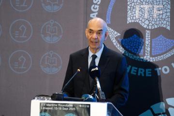 Βαφεάδης: Αναγκαία η συνεργασία για βιώσιμη ναυτιλιακή βιομηχανία