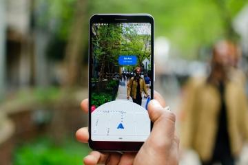 Το «Live View» στην Google Maps, μας βάζει στο σωστό δρόμο