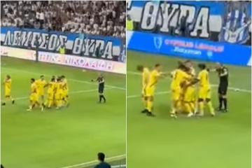 Πανηγύρισαν μπροστά στους Απολλωνίστες - Παρατηρήσεις από ρεφ (Βίντεο Kerkida)