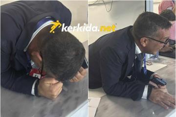 ΕΤΣΙ... πανηγύρισε την ιστορική πρόκριση ο Χάρης!