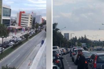 Χαμός στη Λευκωσία - Ουρές χιλιομέτρων (Βίντεο και Φώτο)