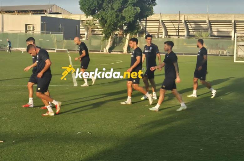 (Φώτος Kerkida) Η προπόνηση της Εθνικής μας 