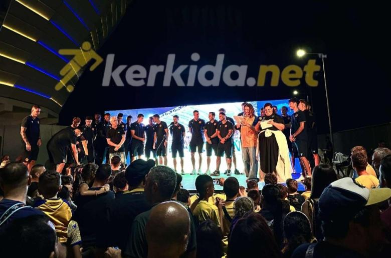 Η παρουσίαση του ρόστερ της ΑΕΛ (Φώτος Kerkida)
