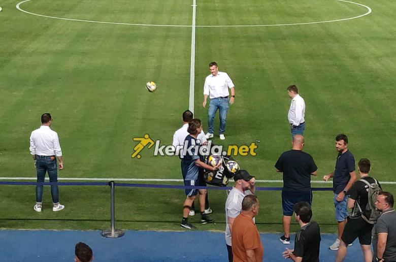 (ΒΙΝΤΕΟ/φώτος kerkida) Έπαιξαν… μπάλα οι διοικούντες στο ΓΣΠ!