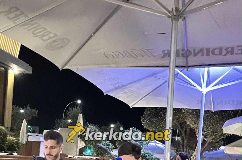 (Φώτο Kerkida) Γιόβετιτς μετά το νέο σόου… μαζί με Σίμιτς στη Λεμεσό