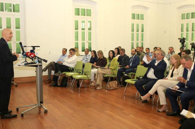 O Bαφεάδης προήδρευσε του Συμβουλίου Μεταφορών για τη Στρατηγική λιμένων της ΕΕ