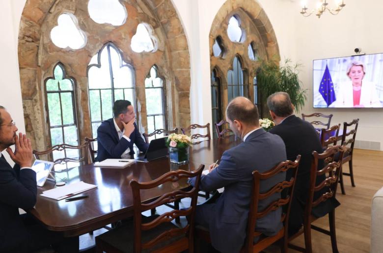 Στην ενημερωτική τηλεδιάσκεψη ΕΛΚ για Ουκρανικό συμμετείχε ο ΠτΔ