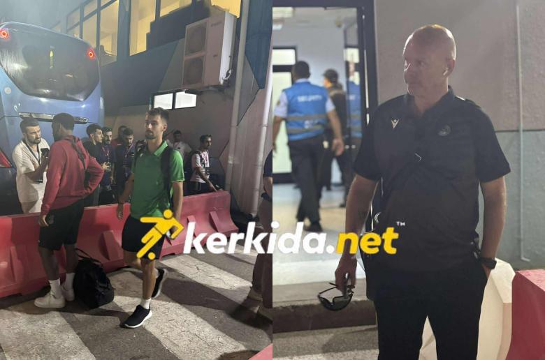 (Βίντεο-Φώτος kerkida) Η αποχώρηση της Ομόνοιας από την "Dalga Arena"