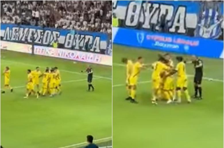 Πανηγύρισαν μπροστά στους Απολλωνίστες - Παρατηρήσεις από ρεφ (Βίντεο Kerkida)