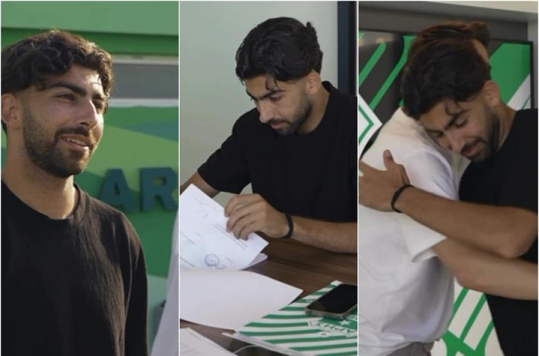 (ΒΙΝΤΕΟ) Άφιξη, υπογραφές και... αγκαλιές!