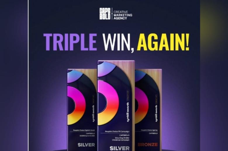 Η CAPSBOLD Creative Marketing Agency κερδίζει 3 βραβεία στα Symbol Creative Awards 2025